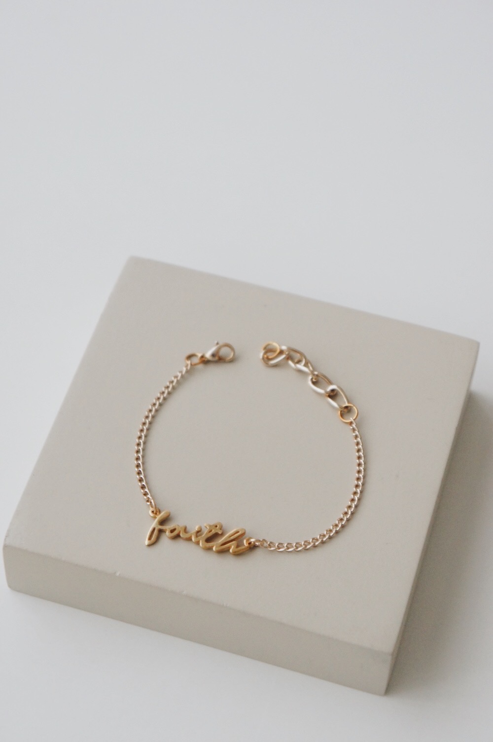 Faith Bracelet